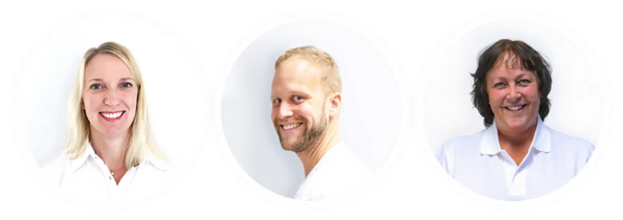 Tre av Knodds vårdgivare